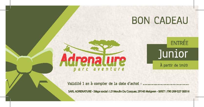 bon cadeau adrenature