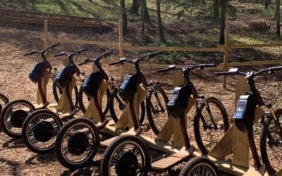 Venez tester une activité fun : les trottinettes électriques tout terrain à Adrenature