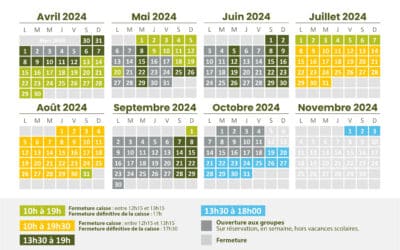 Nouveau Calendrier d’Ouverture pour la Saison 2024 au Parc Aventure Adrenature : Réservez Votre Aventure !